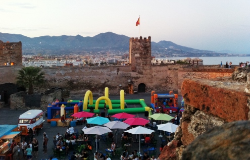Foto de un evento en el Castillo Sohail en Fuengirola