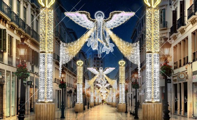 Luces de Navidad Málaga 2022